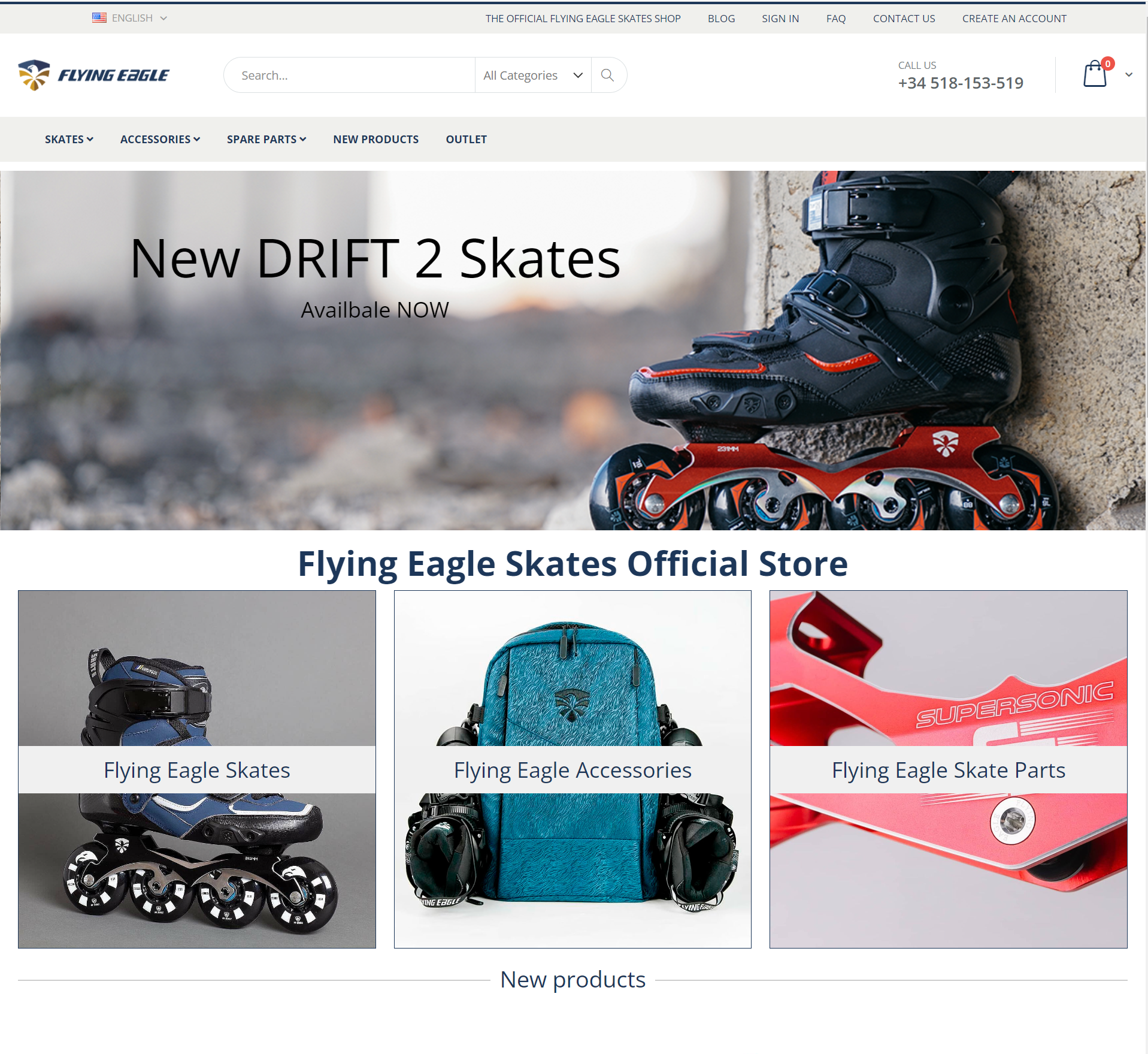New official Flying Eagle Store - Inlineonline